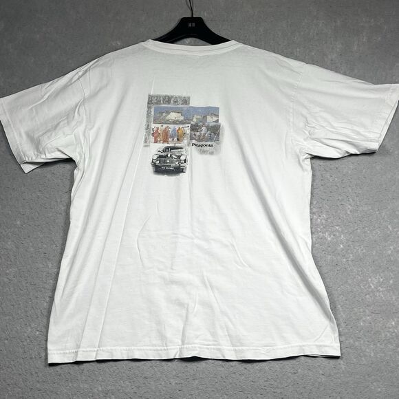 Patagonia Other - Vtg Patagonia Beneficial T's Short Sleeve T Shirt Men’s Large USA Organic Cotton